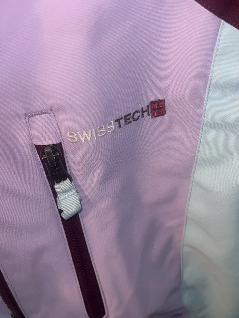 Swiss Tech Girls Medium 7/8 Sherpa Lined Hooded Winter Jacket